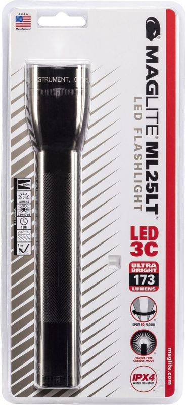 Maglite - ML25LT - Zaklamp - Robuust - 3-C-cell