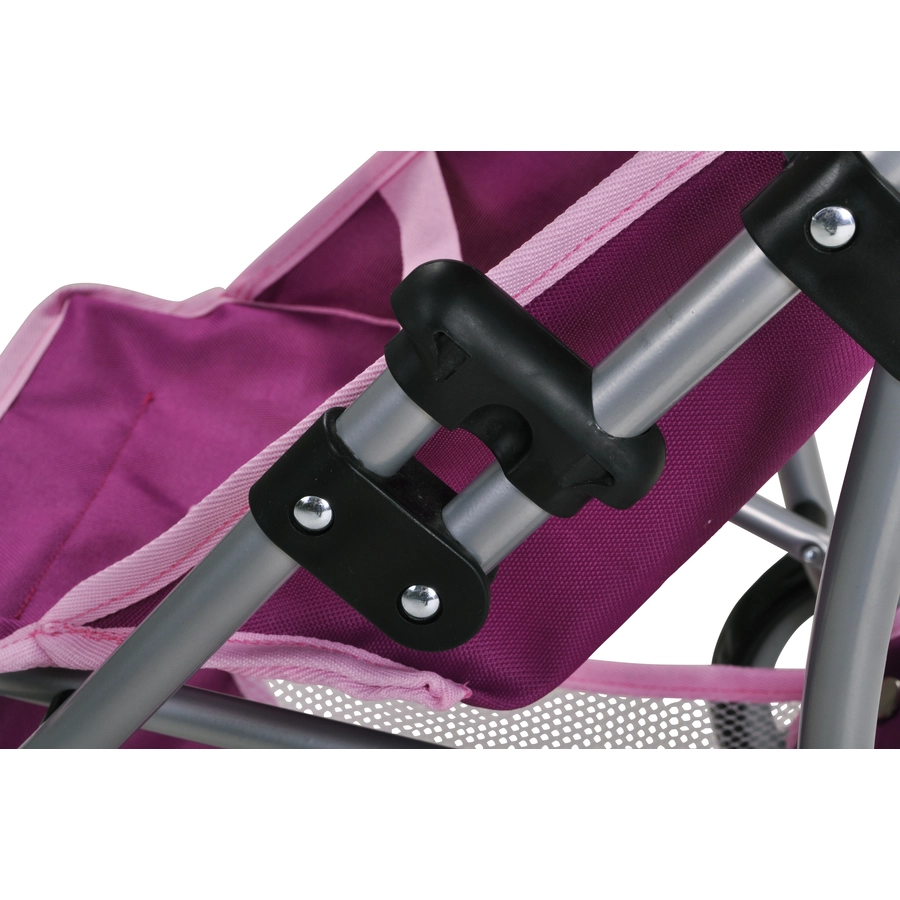 knorr toys® Puppenbuggy Jogger Lio - UMA. Das Einhorn purple rosa