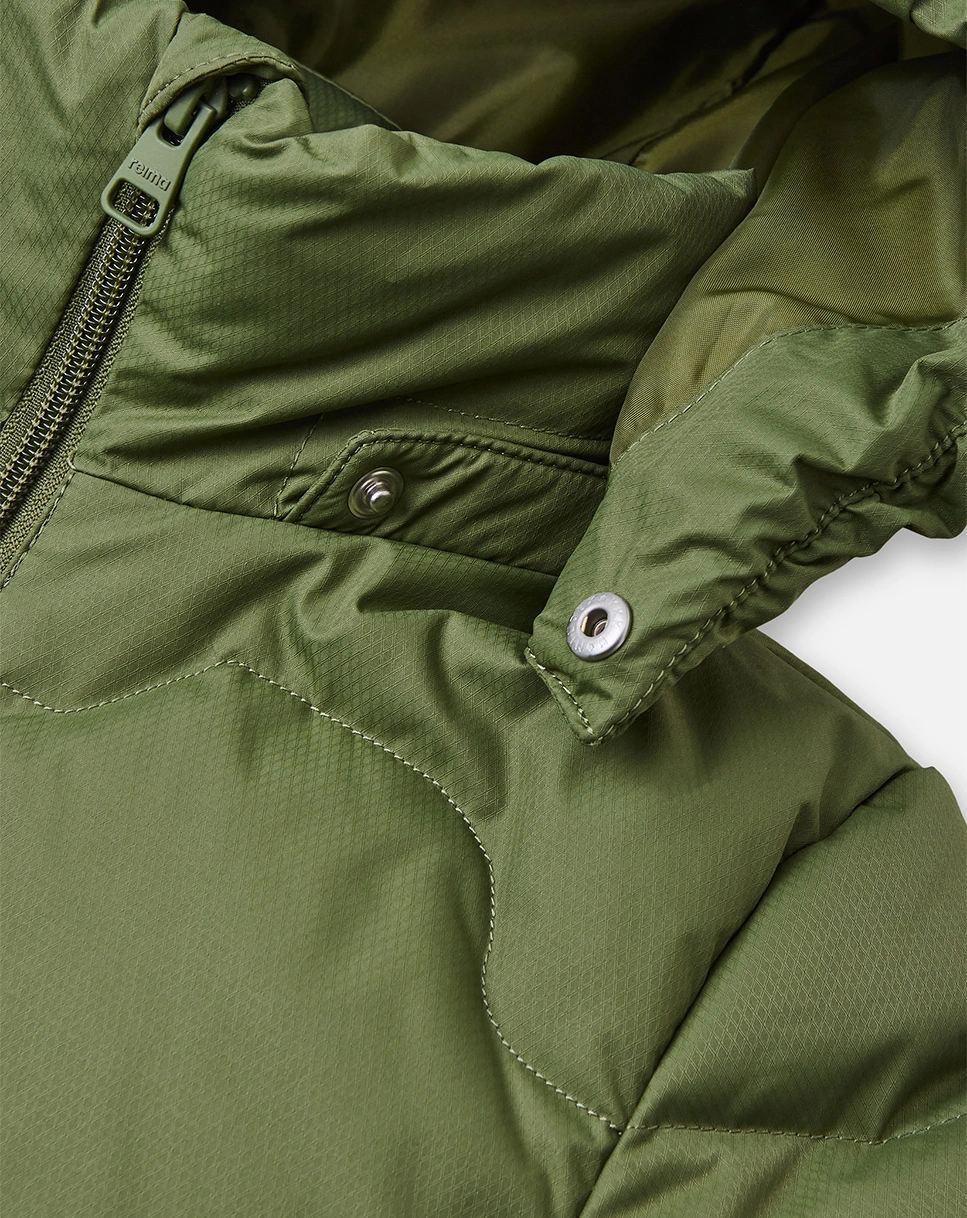 Daunenmantel LOIAA in khaki green