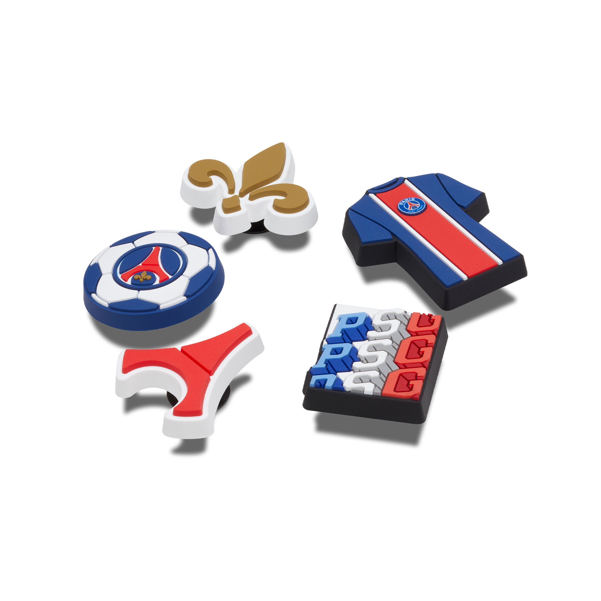 Crocs<br>Paris Saint Germain Jibbitz 5 Pack