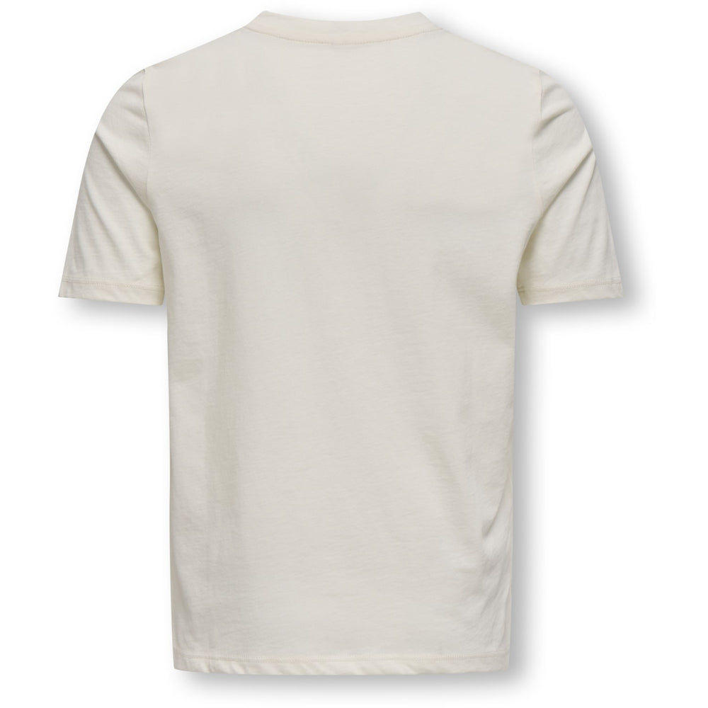 Køb kids ONLY Cloud Dancer Paris Rosa Regular T-Shirt