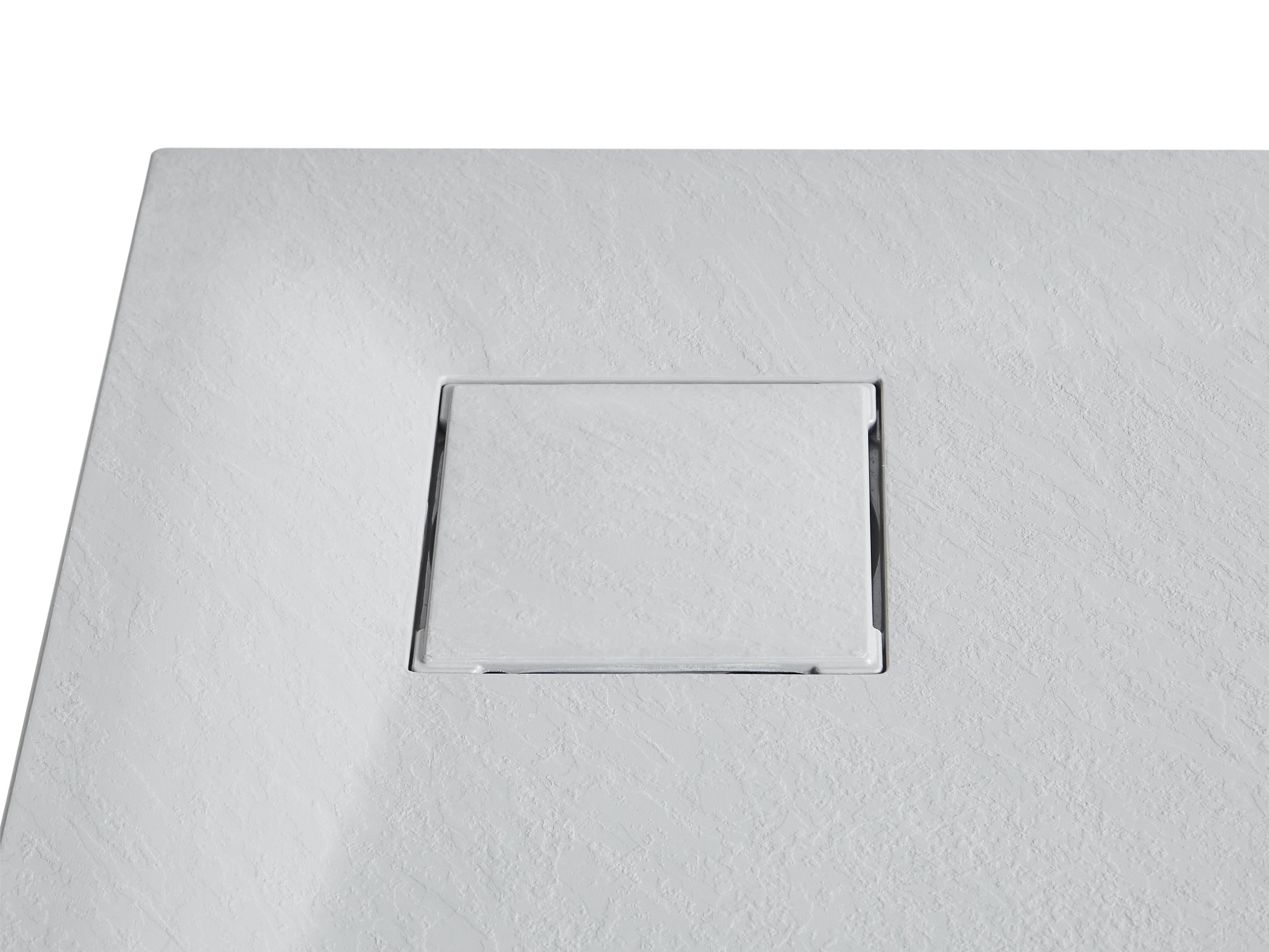 Douchebak PARON 80 x 80 x 3 cm Grijs