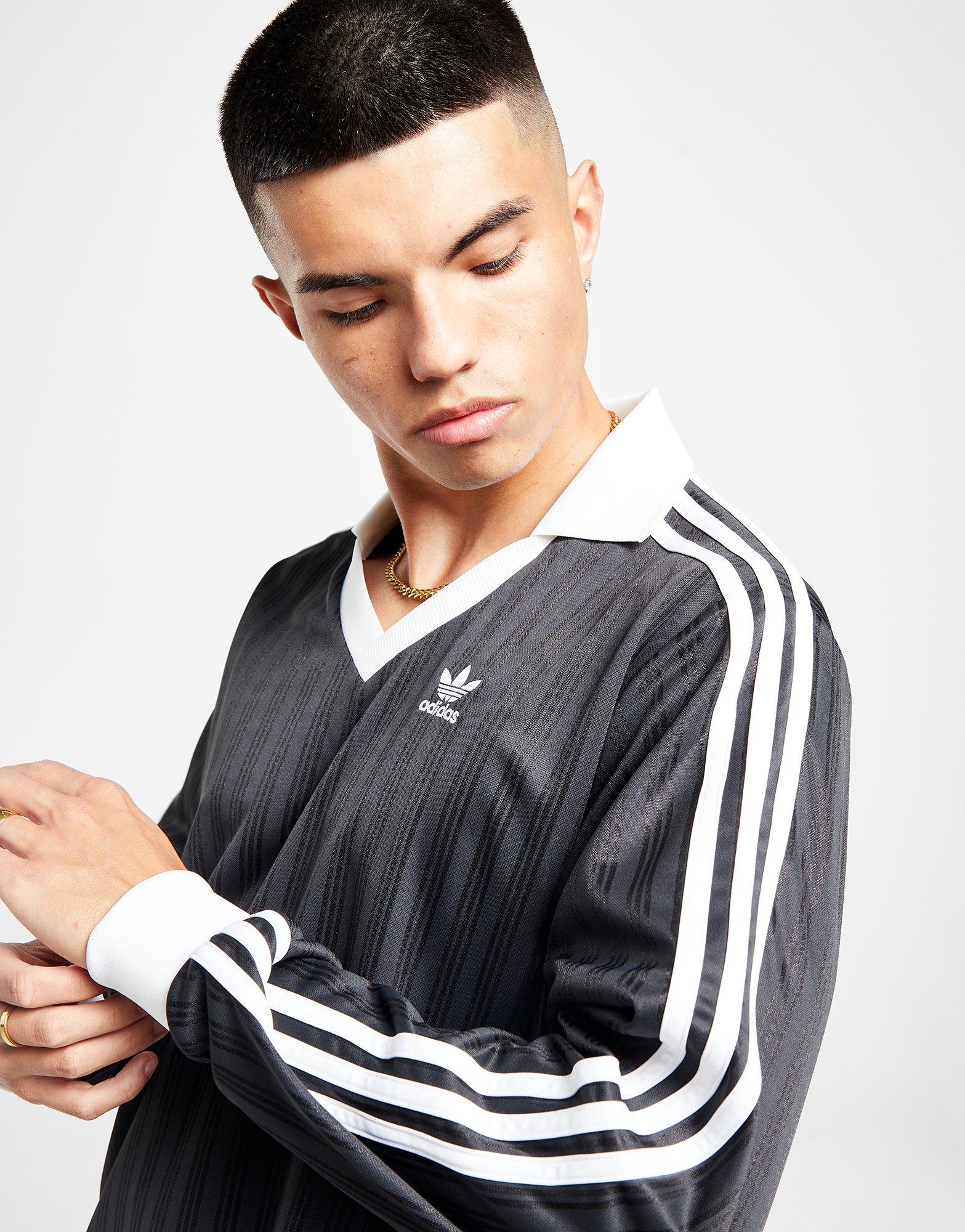 adidas T-shirt manches longues Adicolor Piqué Football