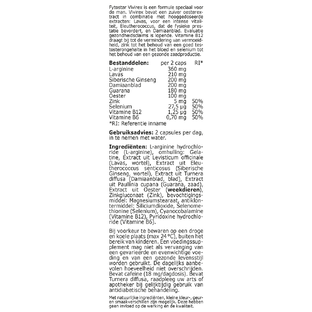 Fytostar Vivirex Oesterextract Capsules 60CP