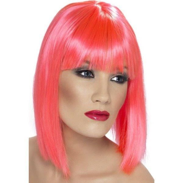 Smiffy's Peruca Glam Rosa - 220042140
