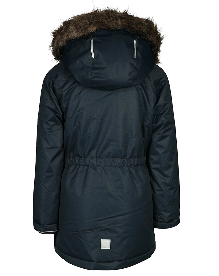 Funktions-Winterparka NMFMALUK mit Kunstfellbesatz in dunkelblau