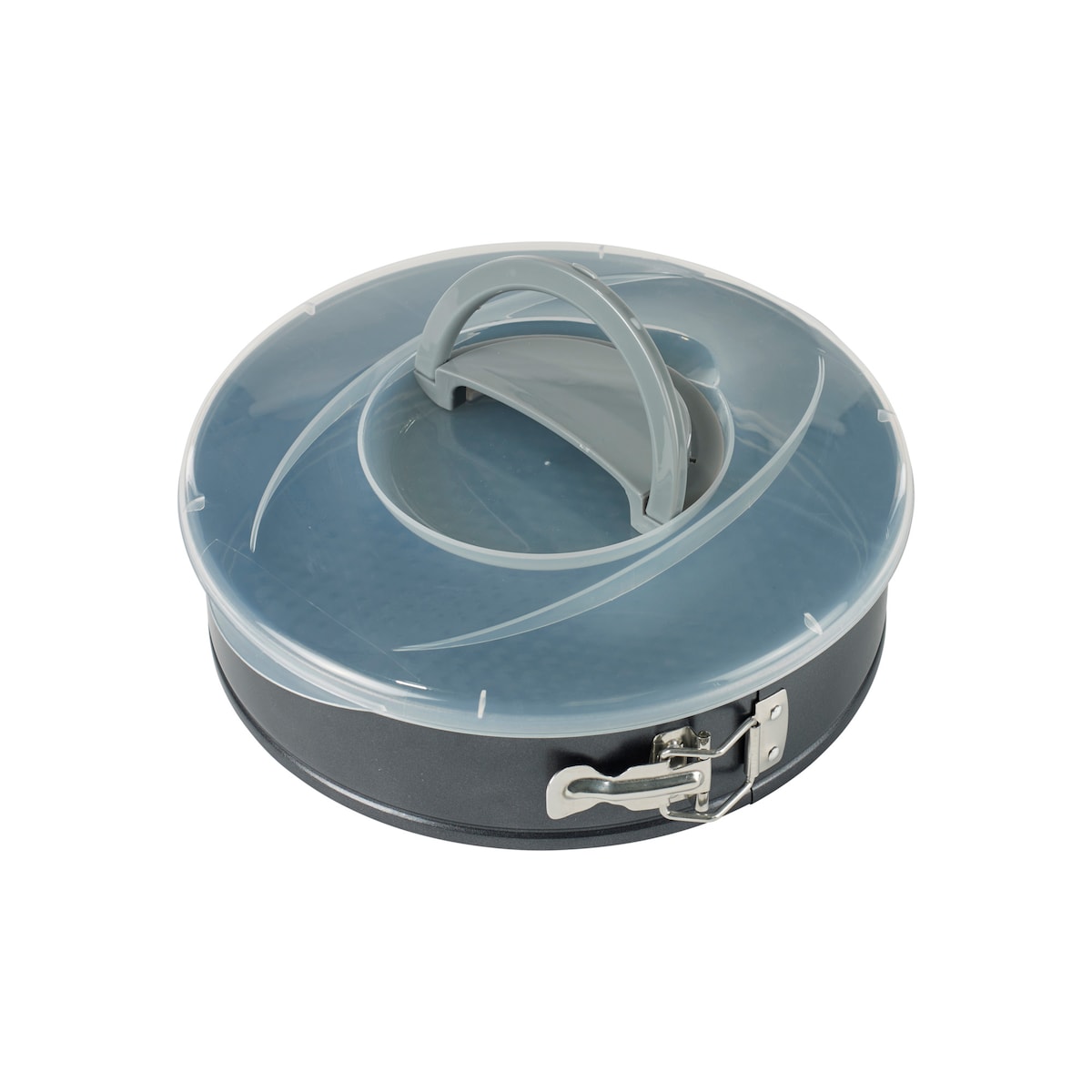 Funktion w/lid Cake tin Dia. 26 cm 2,7 liter Grey