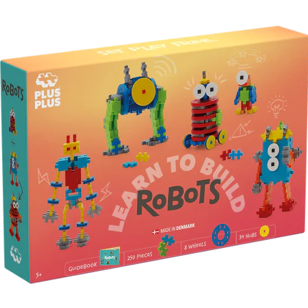 plus-plus bouwstenen learn to build - robot - 250st