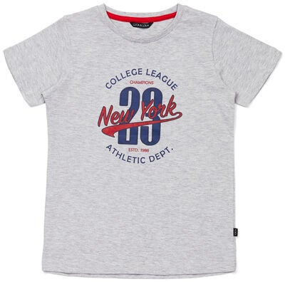 Luca & Lola Riccione T-Shirt 2-pack, Grey/Red
