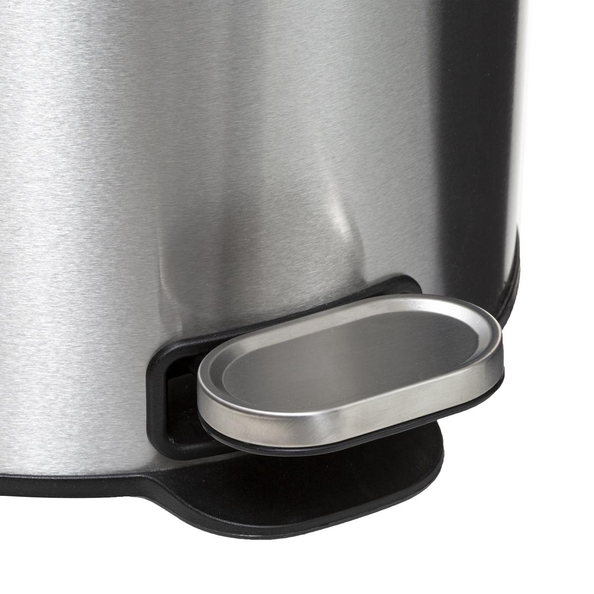 POUBELLE METAL 30L INOX DELTA