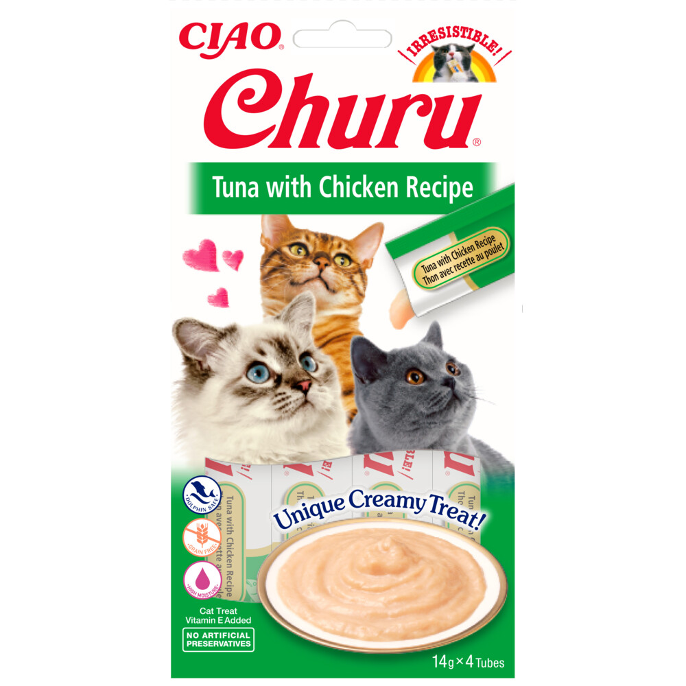 Ciao Kattensnack Churu Tonijn - Kip60 gr