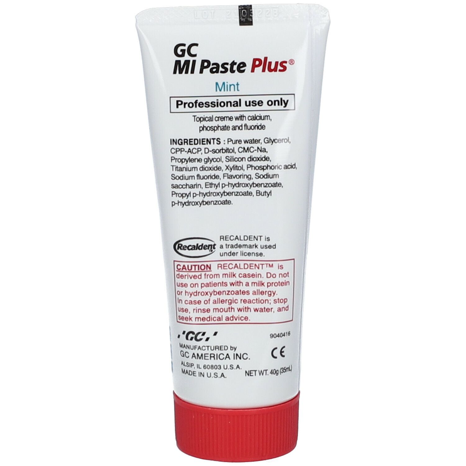 GC MI Paste Plus® Minze