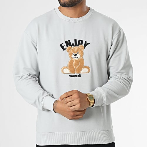 Sweat Crewneck GK-1053 Gris