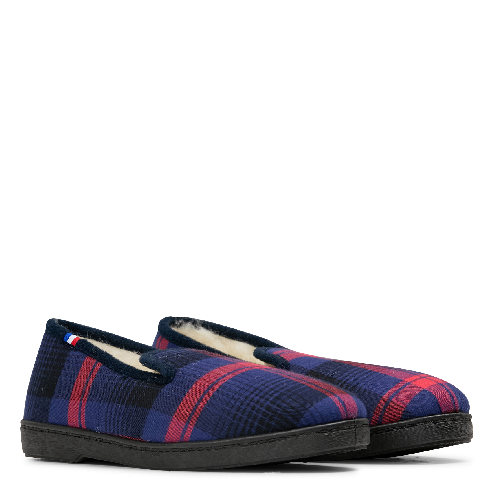 Chaussons imprimés | Bleu