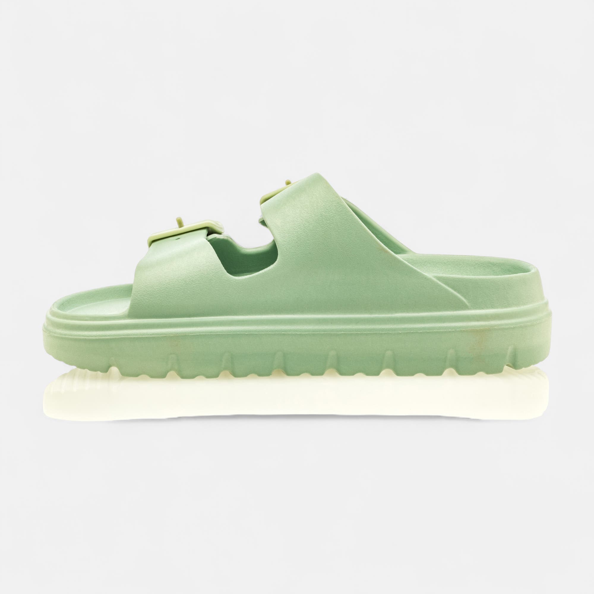 Claquettes de plage Fille vert clair