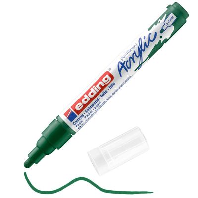 Edding 5100 - Marqueur acrylique - vert mousse