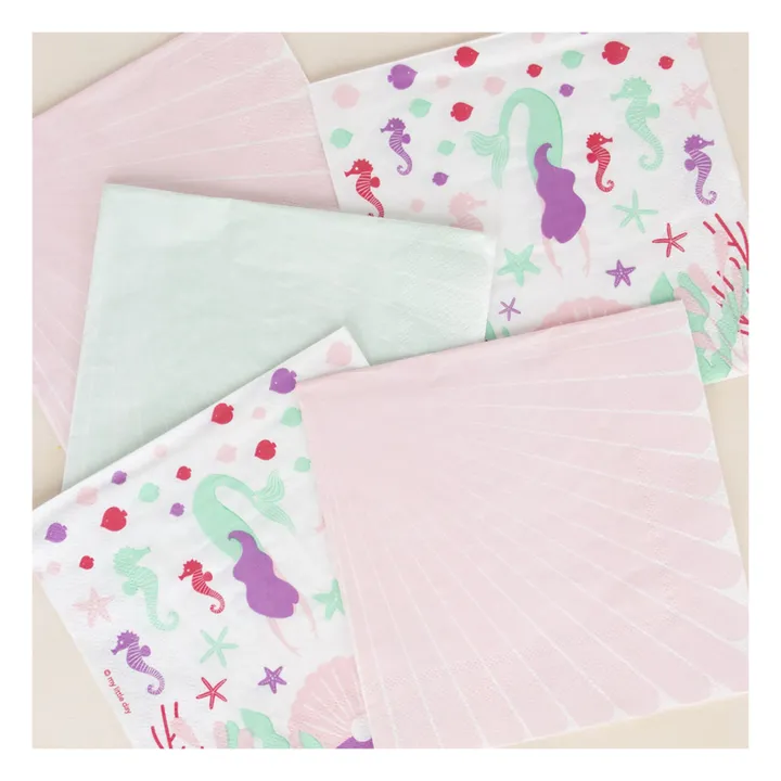 My Little Day Serviettes en papier Pastel - Lot de 20 | Rose pâle