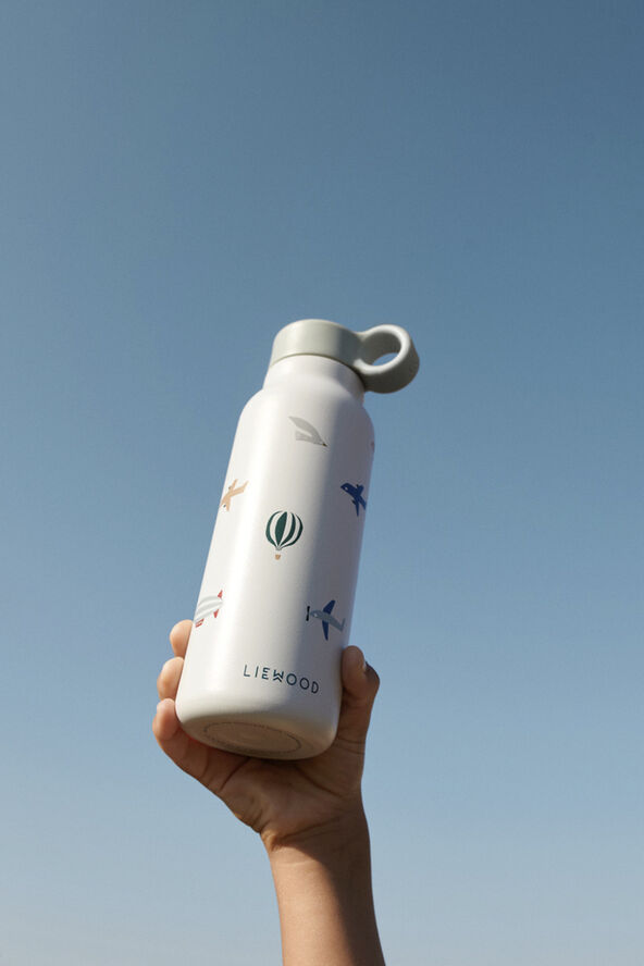 Liewood Falk Water Bottle 350 ml Aviator / Aviator / ecru