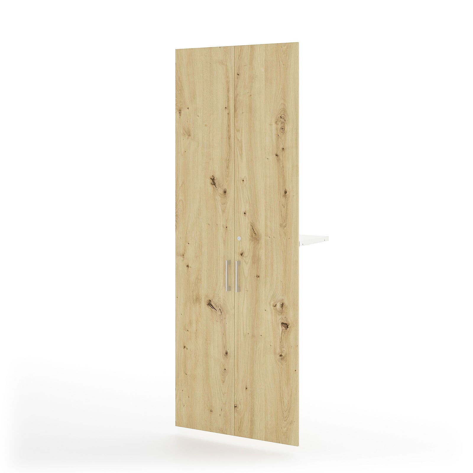Türfront Project 2er Set 77 x 211 cm braun