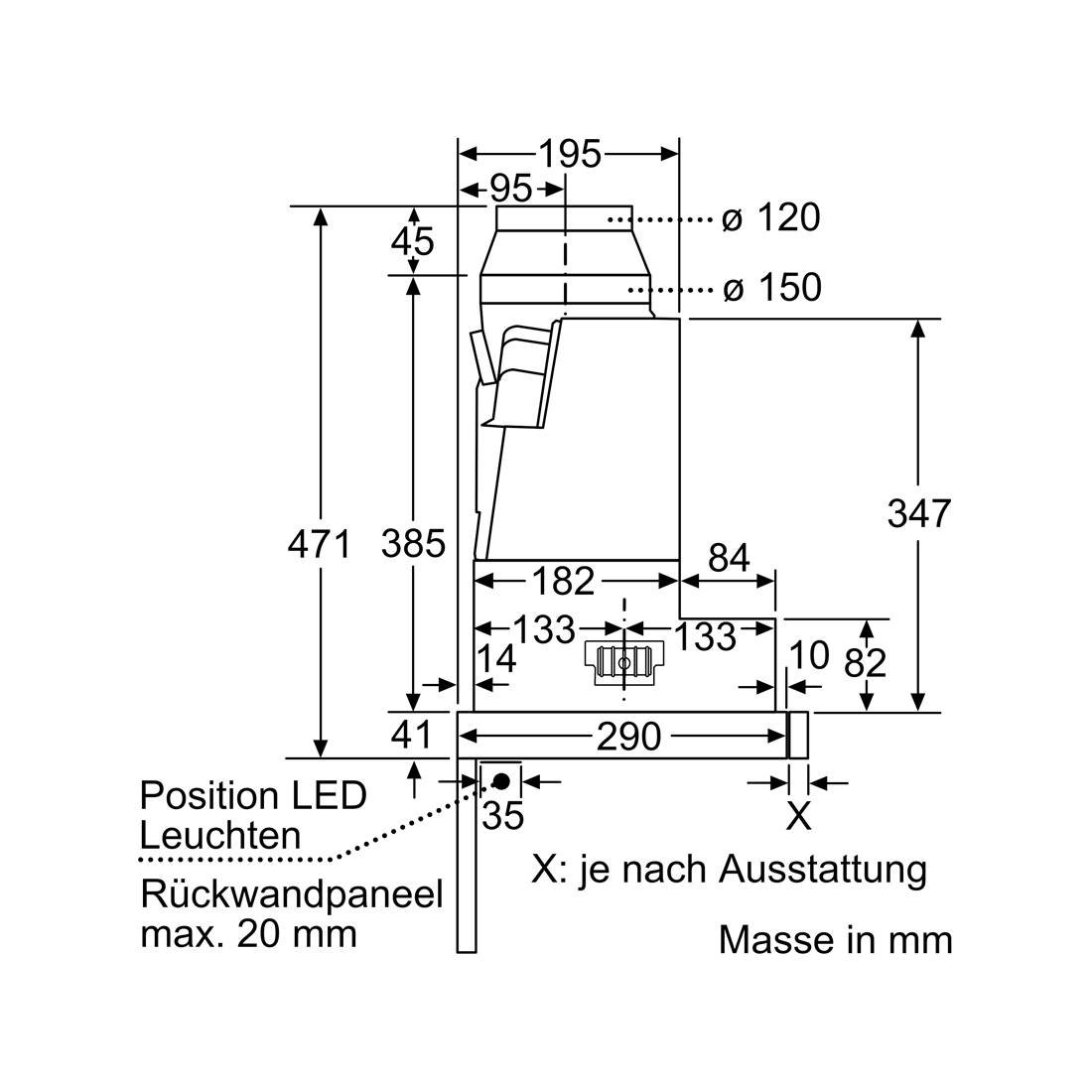 Siemens LI97RA531C Flachschirmhaube 90cm