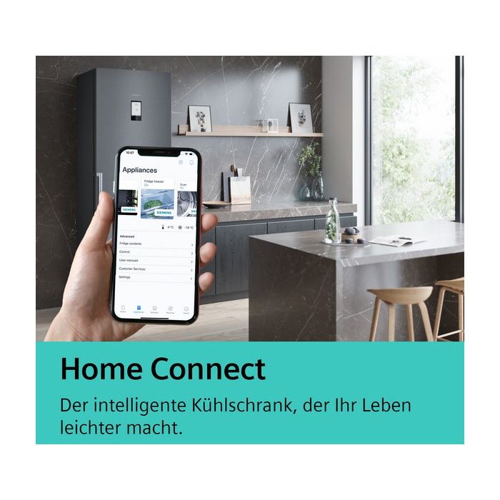 Siemens Kühl- / Gefrierkombination iQ500 KG49NAXCF