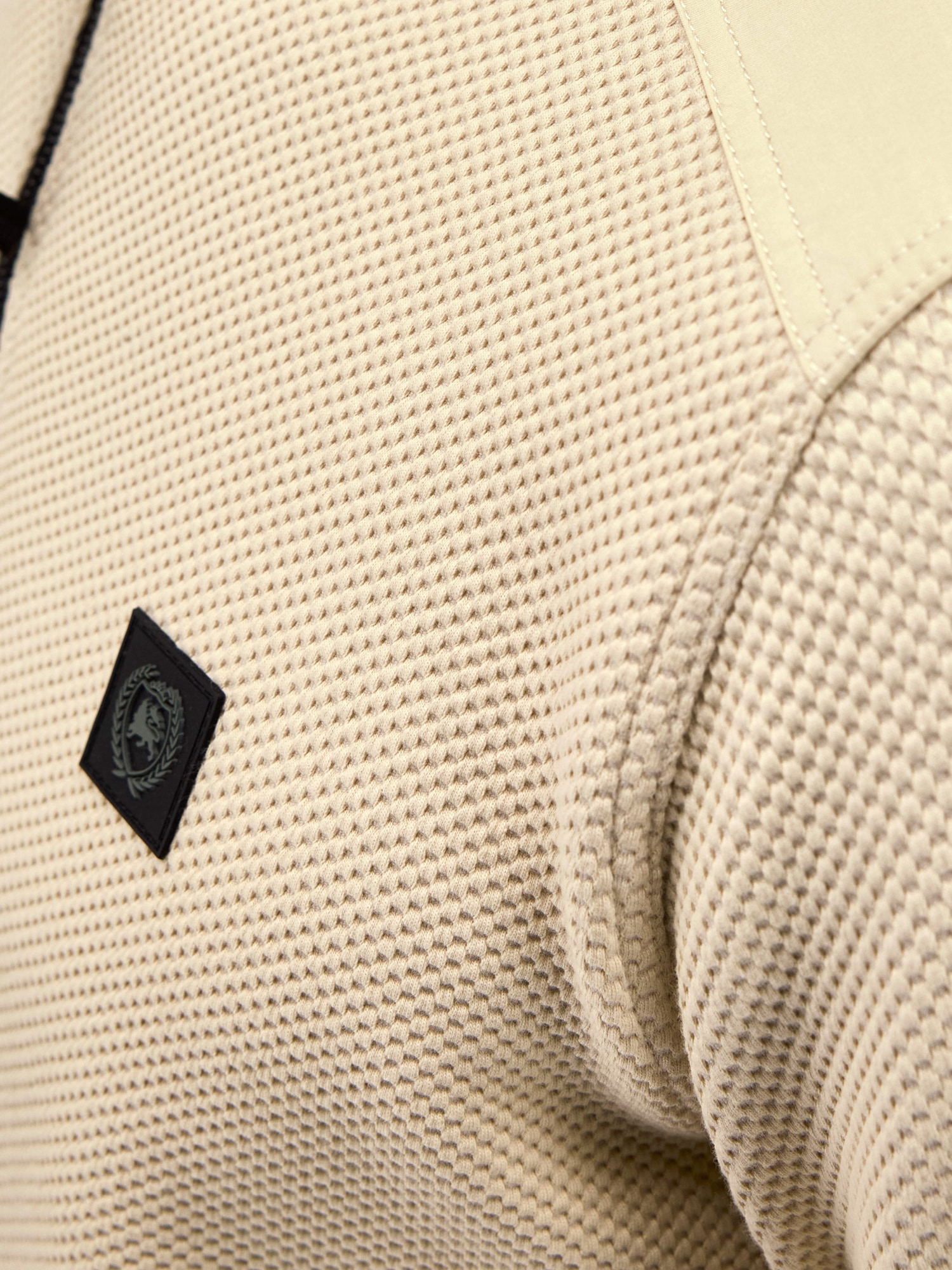 LERROS Sweatshirt »LERROS Herren Troyer in sportiver Struktur«