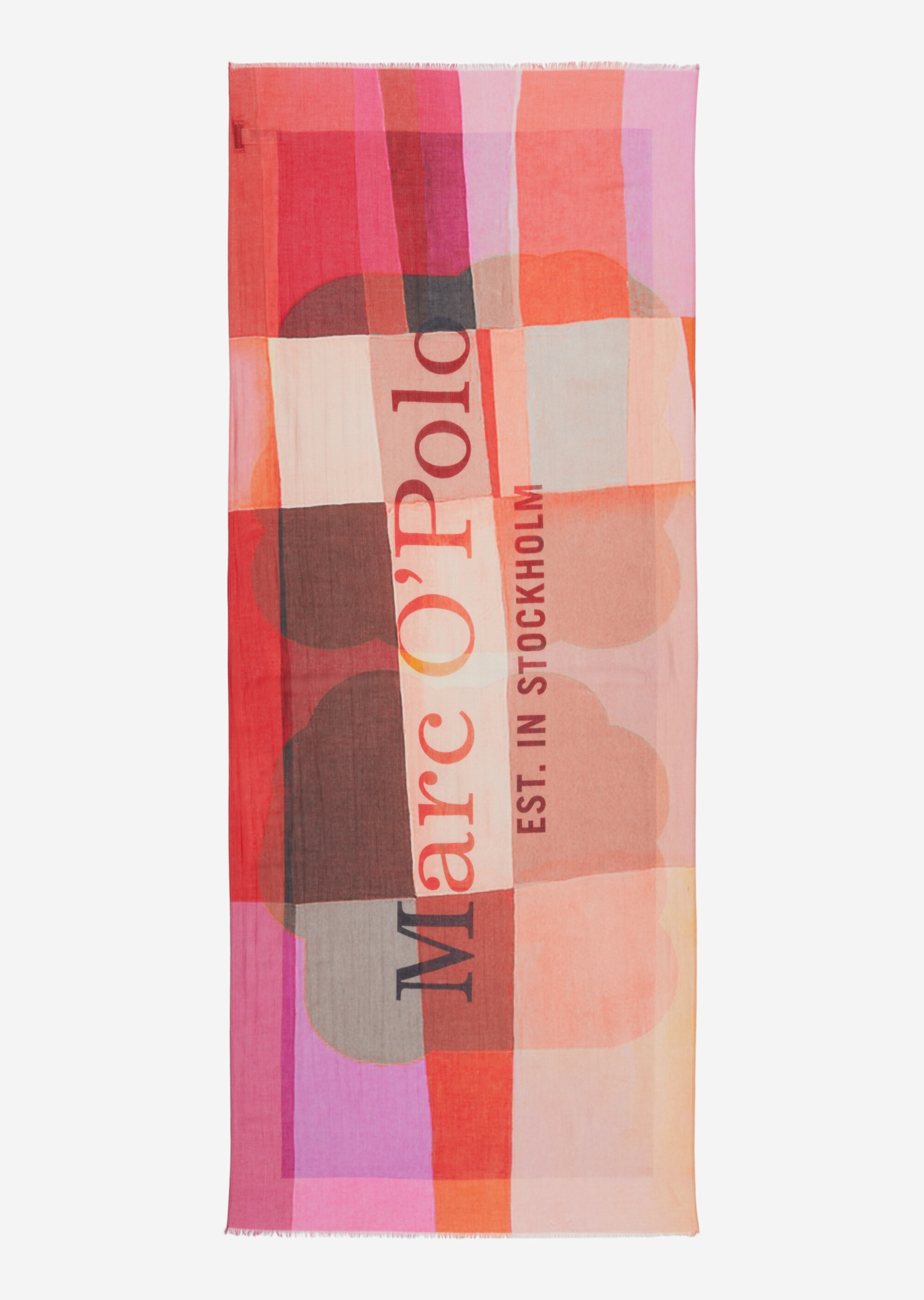 Schal mit Allover-Printmit Tencel™ Lyocell