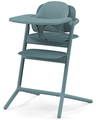 Cybex Lemo 3-in-1 Barnestol inkl. Babysett og Brett, Stone Blue