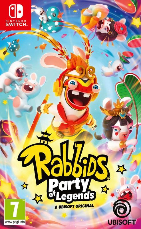 Rabbids - Party Of Legends - Nintendo Switch - Multiplayer Party Game