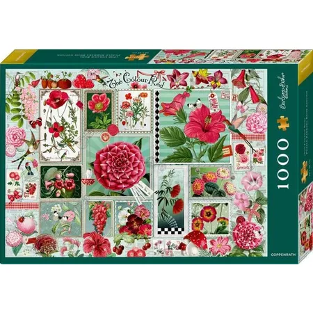 Coppenrath Verlag Puzzle The Colour Red - Barbara Behr 1000 Teile