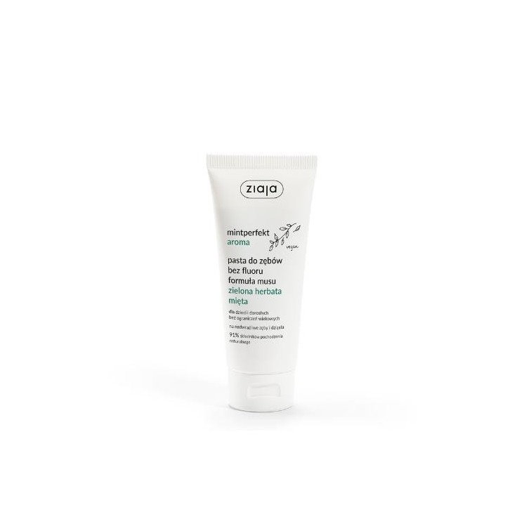Ziaja Mintperfekt Aroma Tandpasta zonder fluoride Groene Thee en Munt 100 ml