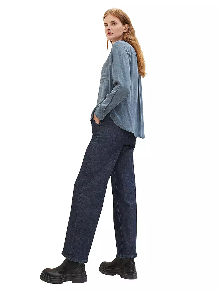 TOM TAILOR Bluse  blau