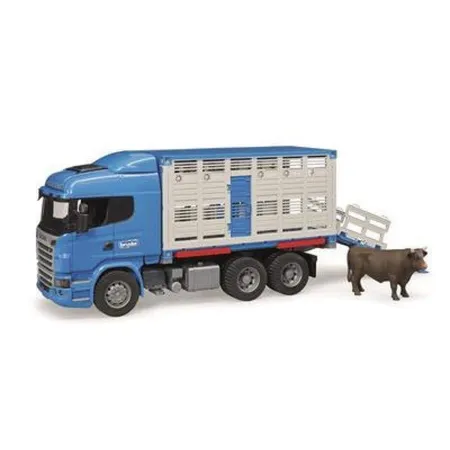 BRUDER® Lkw Scania R-Serie Tiertransporter 52Cm