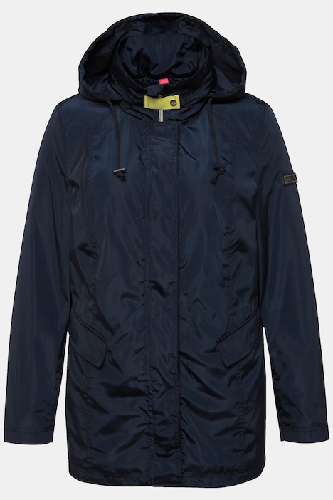 HYPRAR Funktionsjacke, Stehkragen, Kapuze, 2-Wege-Zipper