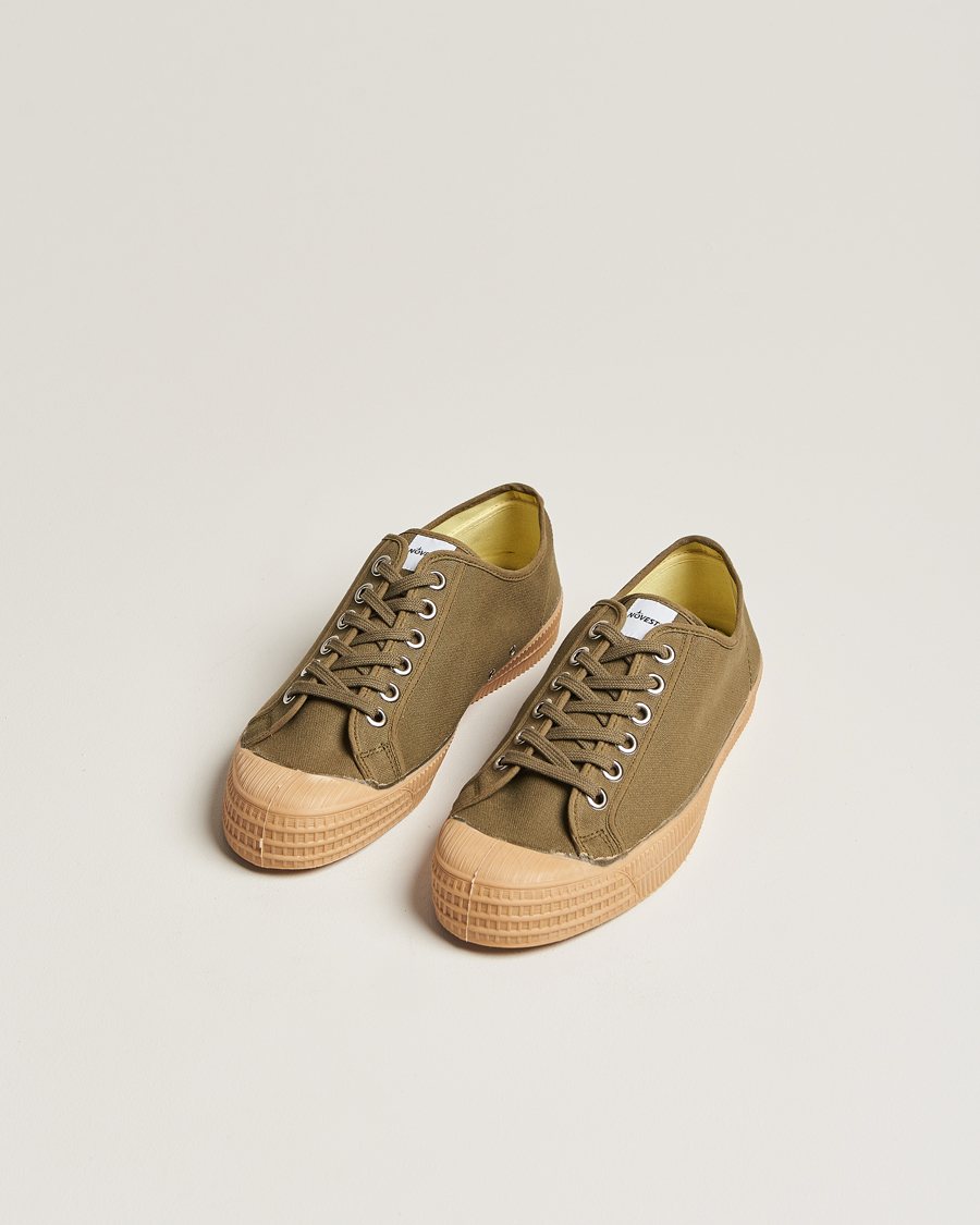 Novesta Star Master Organic Cotton Sneaker Military/Transparant