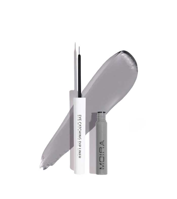 Moira - Delineador waterproof Eye catching Dip Liner - 03: Gray