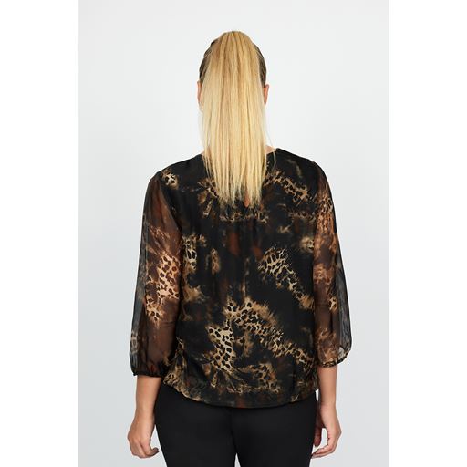 2-Biz Assa Bluse, Animal, M