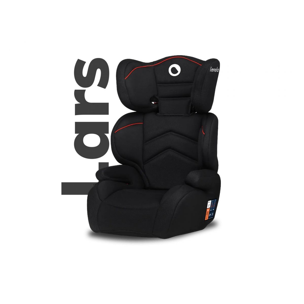 SIEGE AUTO GR 2/3 LARS SPORTY BLACK - SPORTY BLACK