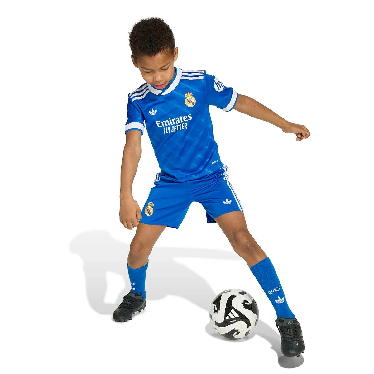 Conjunto adidas Real Madrid Terceiro Equipamento 2025-2026 Criança