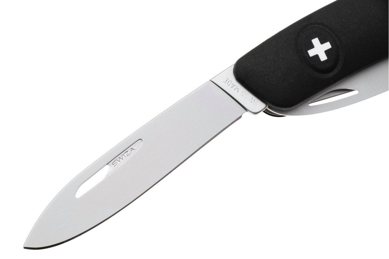 Swiza D06 R AM, KNR.0066.1010, Black, Zwitsers zakmes, 7 tools