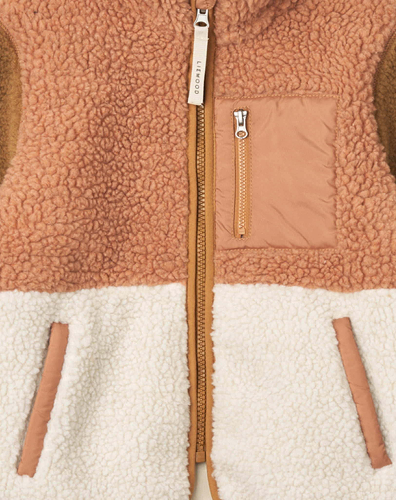 Teddyfleecejacke NOLAN in tuscany rose
