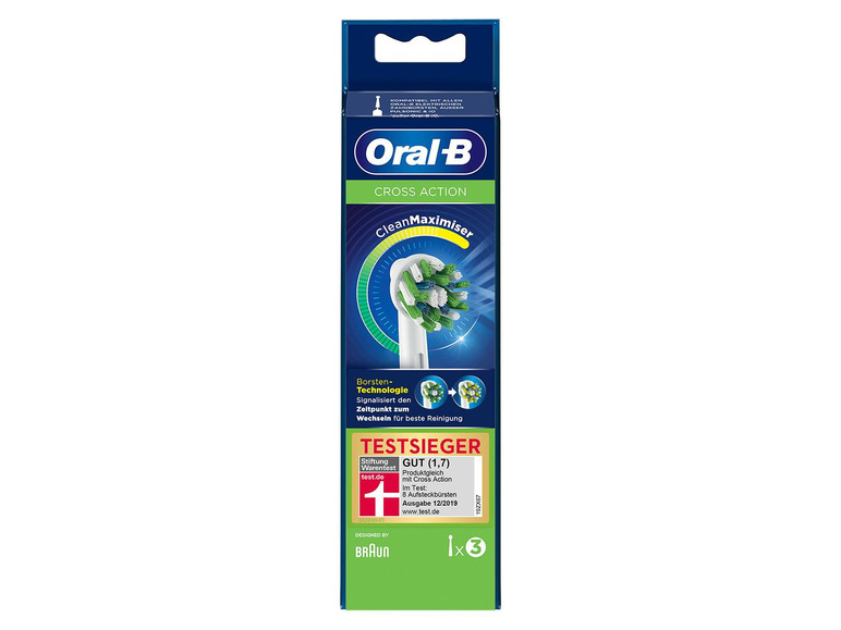 Cross Action opzetborstels 3 stuks