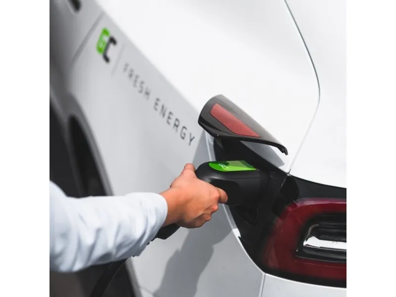 Green Cell ladekabel til elbil type 2 - optil 7,2 kW på 1 fase - 32A - 7 meter