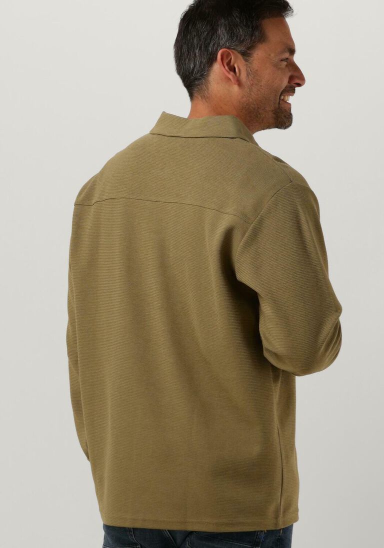 LYLE & SCOTT olijf lyle & scott sweater crest textured quarter zip