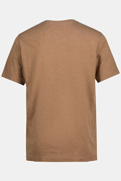 T-Shirt, Basic, Rundhals, gekämmte Baumwolle, bis 8XL