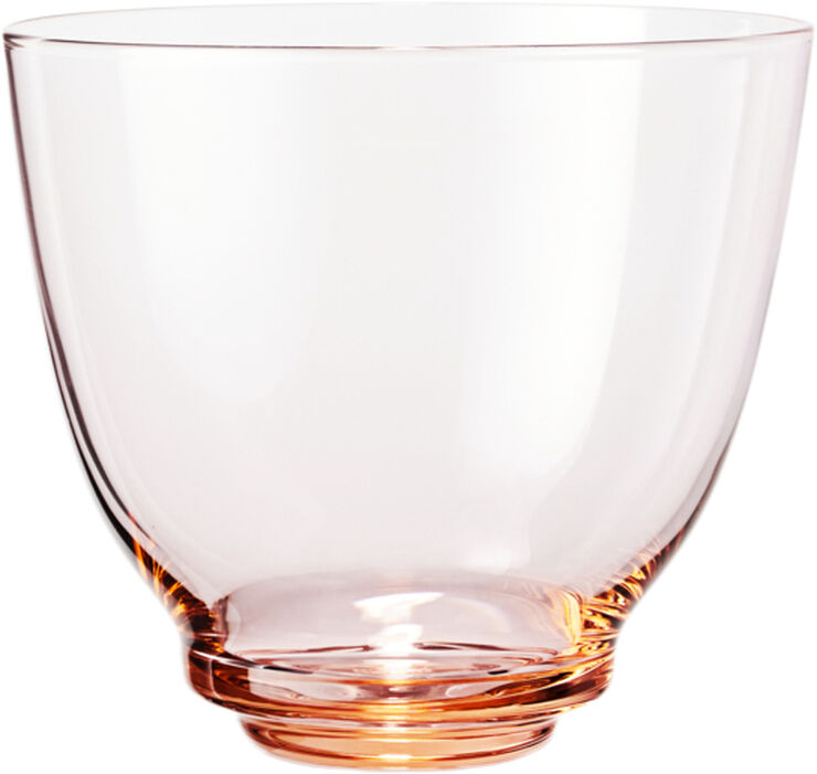 Holmegaard Flow Vandglas 35 cl champagne Lyserød