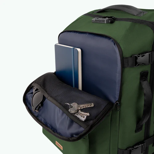 Valise souple 2 roues small Coromandel kaki