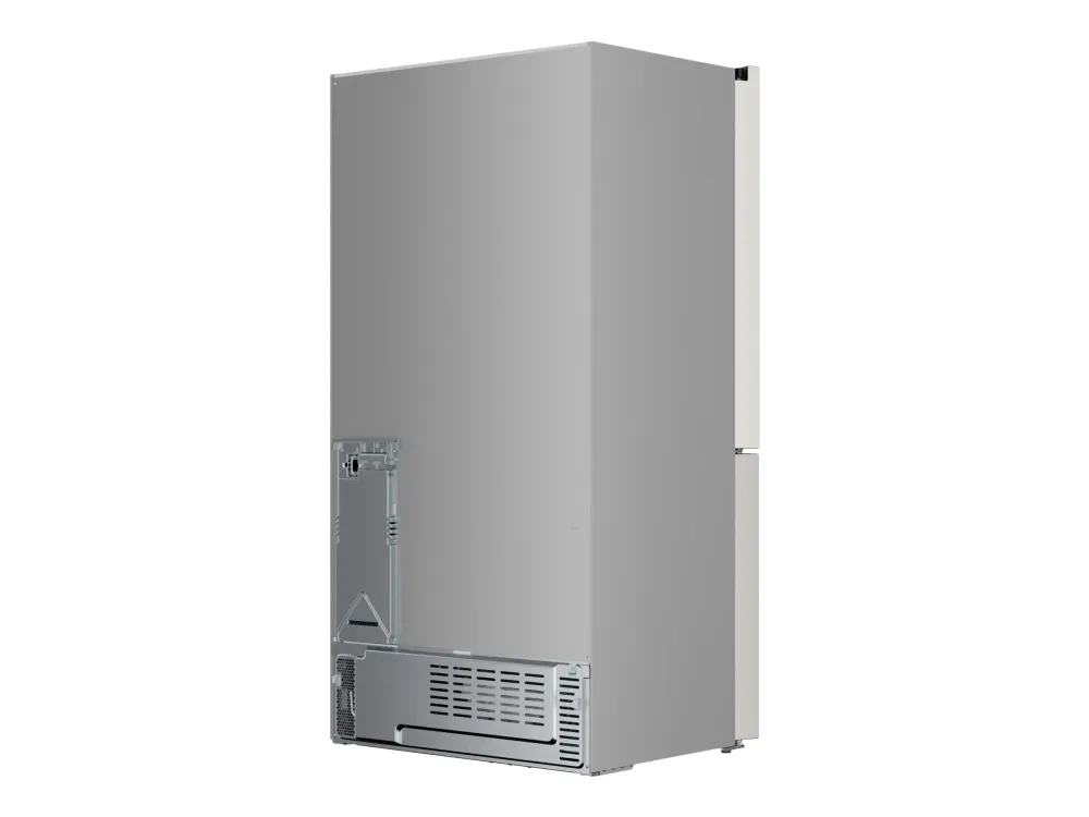 Bosch Serie | 6 KFN96APEA - Køleskab/fryser - bund-fryser - bredde: 91 cm - dybde: 73.1 cm - højde: 183 cm - 605 liter - Klasse E - metalsølv