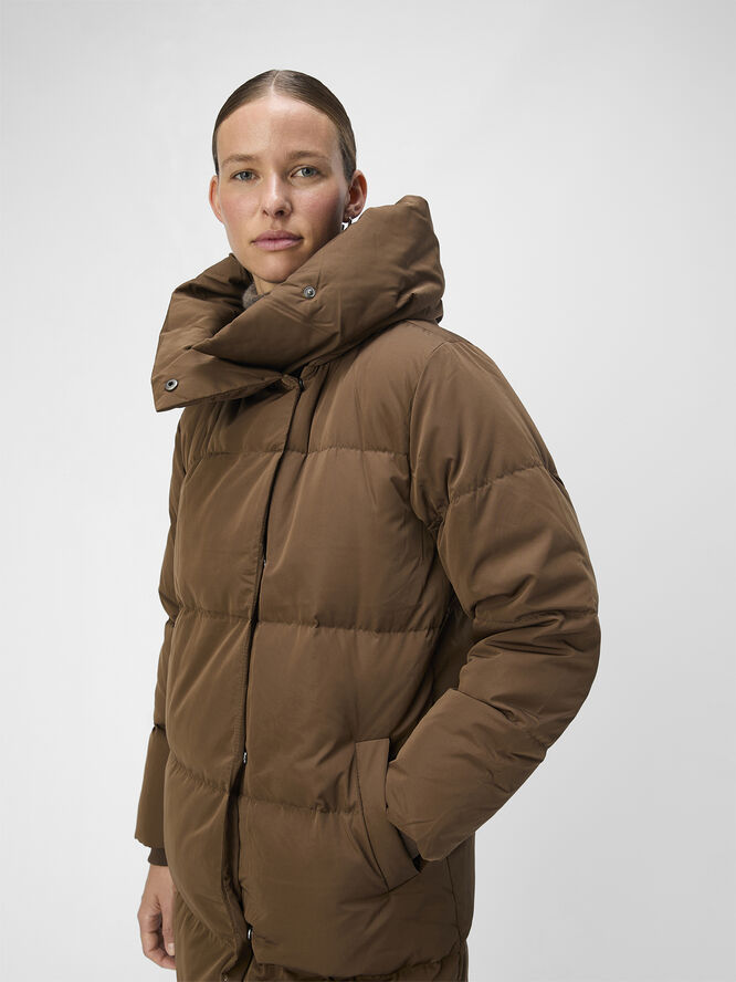 Object OBJLOUISE LONG DOWN JACKET NOOS Dark earth
