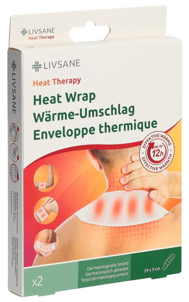 LIVSANE Wärme-Umschlag 2 Stk